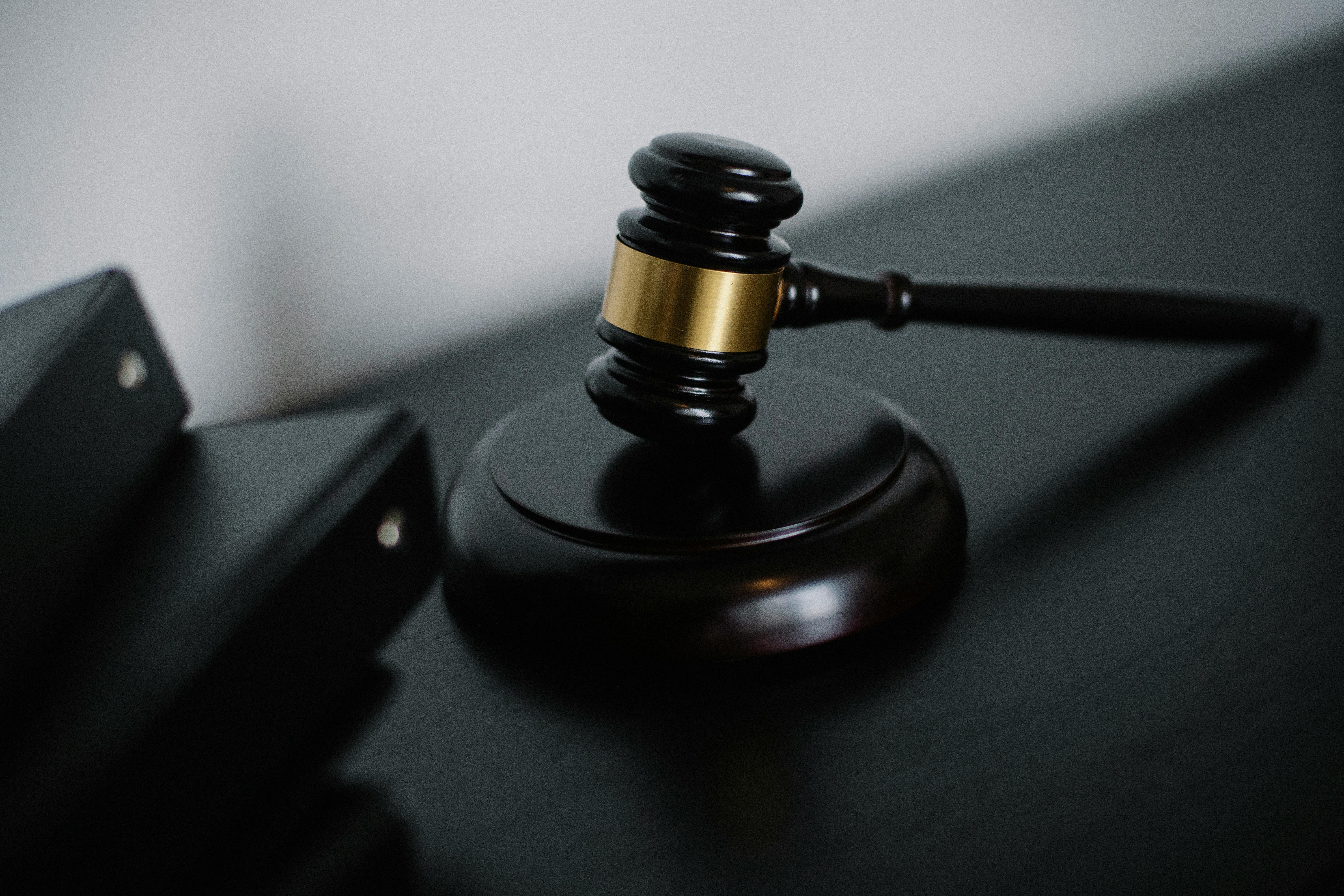Wooden gavel