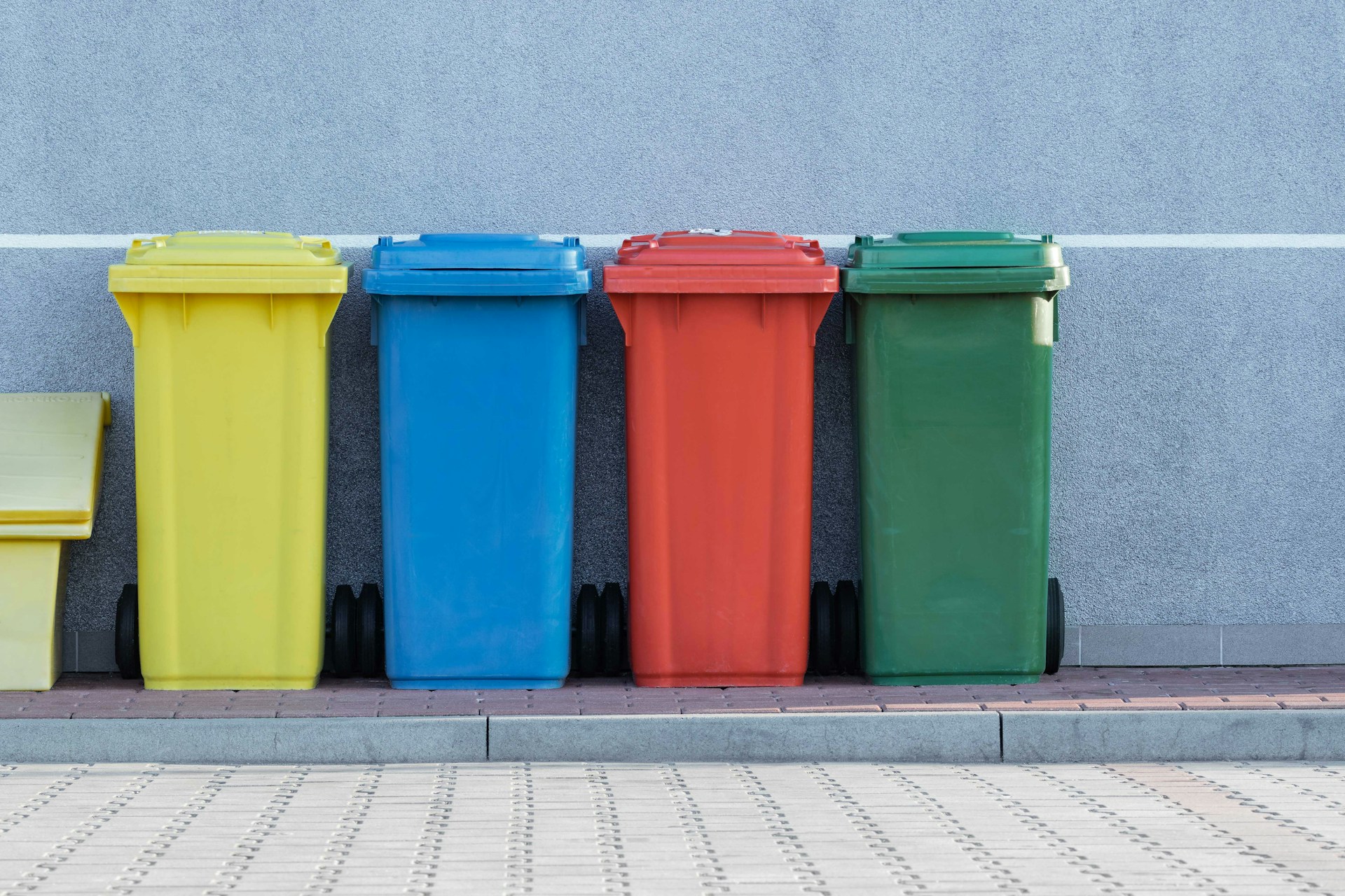 Image of a data transfer depicting digital waste tracking